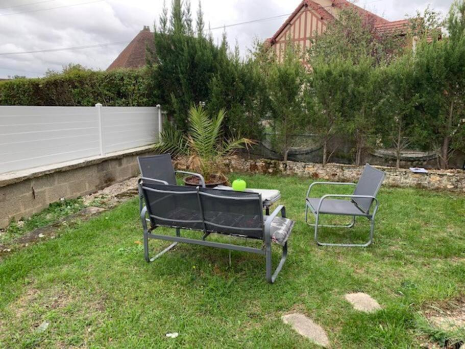 Maisonette Avec Jardin Эврё Экстерьер фото